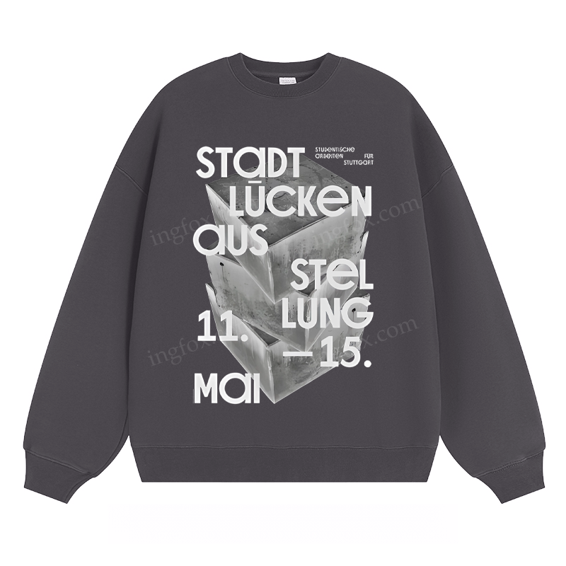Stadt Lücken Exhibition - Classic Unisex Fit Crewneck Sweatshirt