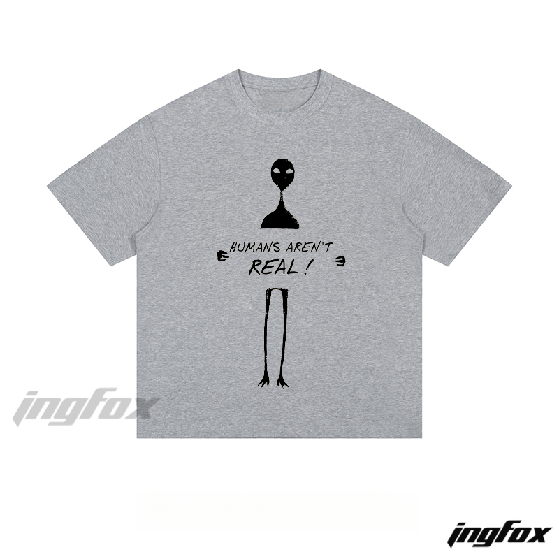 Alien Conspiracy - Loose Fit Short Sleeve T - Shirt