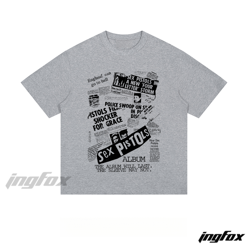 Sex Pistols Newspaper Collage - Loose Fit Short Sleeve T-Shirt