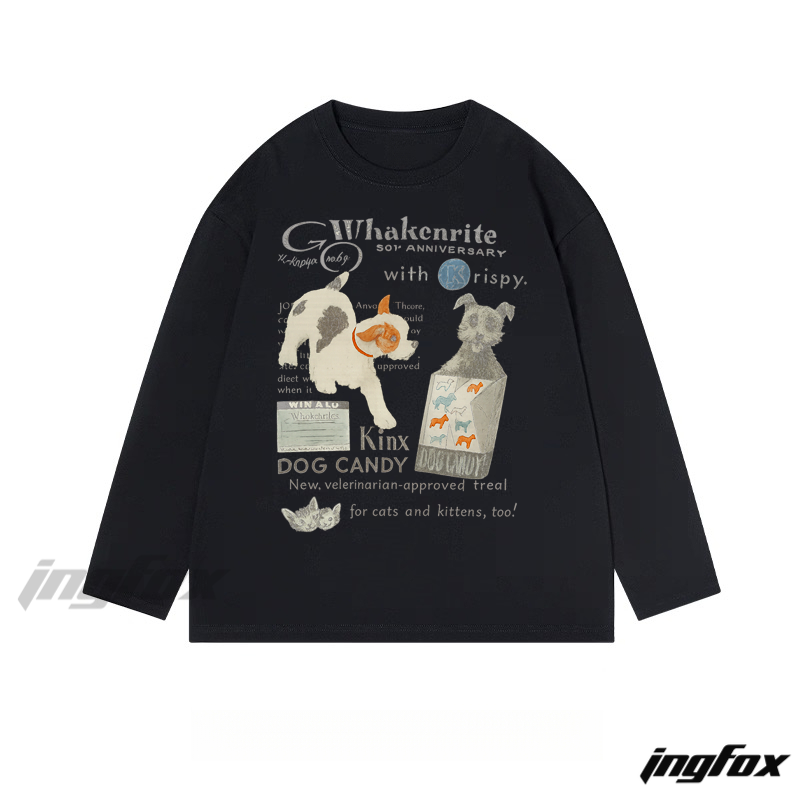 "Whakenrite" Pet - Themed Classic Cotton Long Sleeve Tee