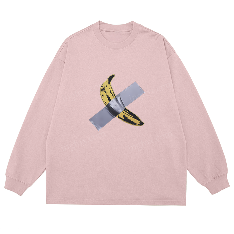 Banana Tape Art - Classic Unisex Fit Cotton Long Sleeve Tee