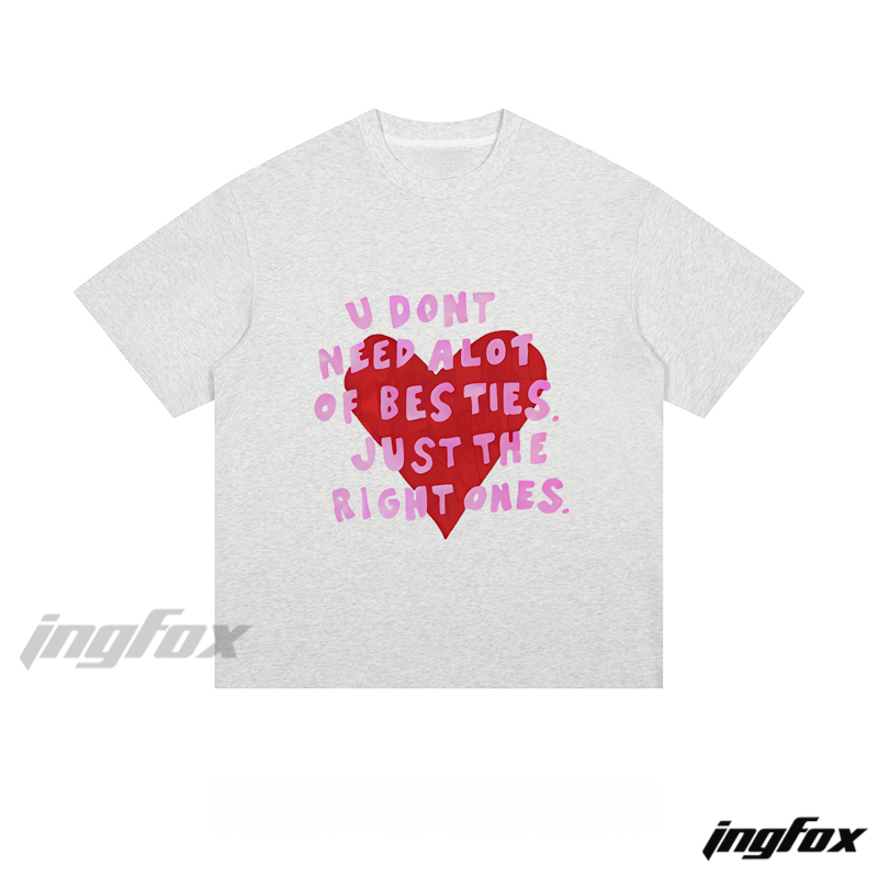 Bestie - Themed Inspirational Text - Loose Fit Short Sleeve T-Shirt