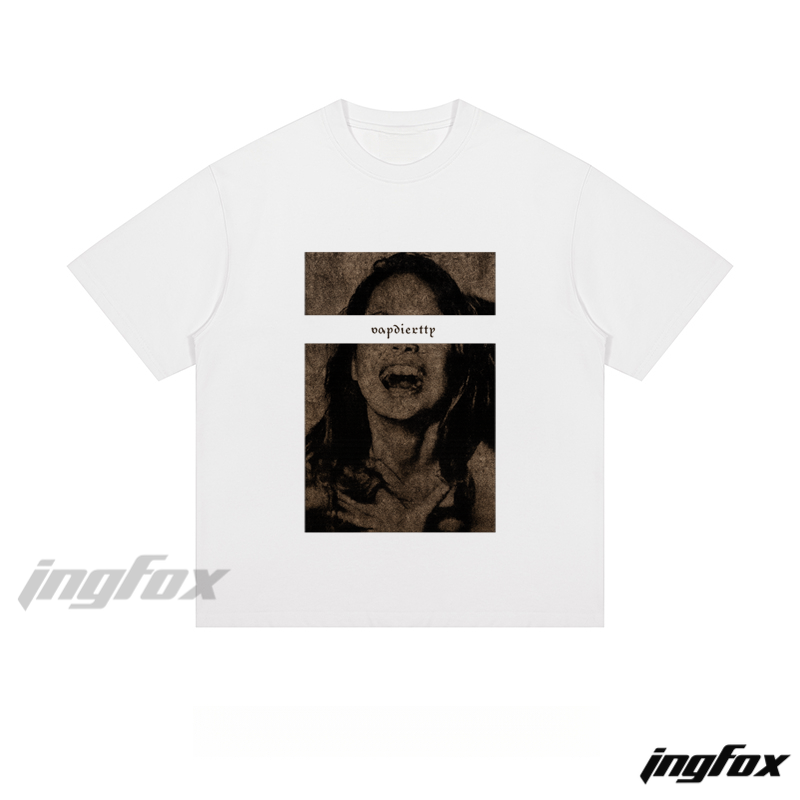 Vintage Photo Collage - Loose Fit Short Sleeve T - Shirt