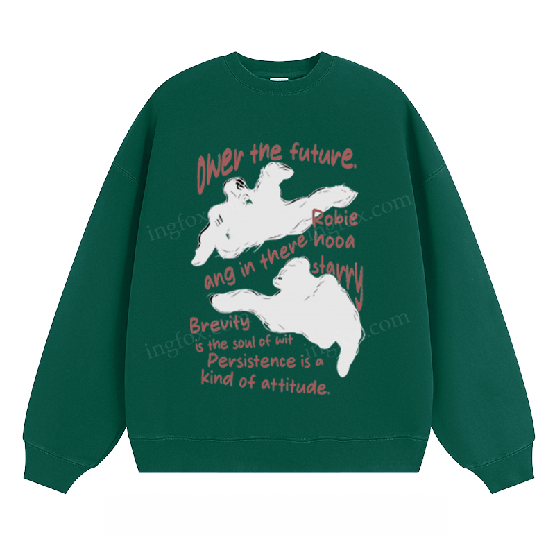 Over the Future - Classic Unisex Fit Crewneck Sweatshirt