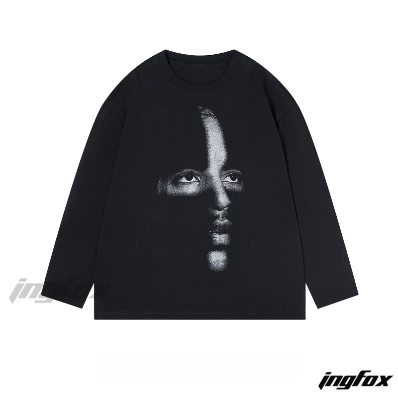 Portrait Graphic Long - Sleeve Tee