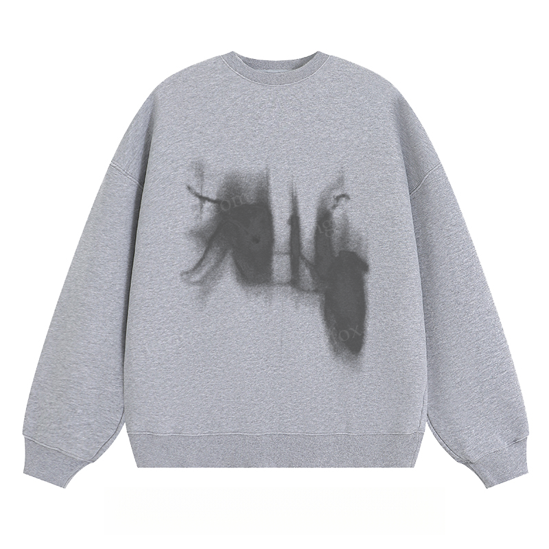 Abstract Black Graphic - Classic Unisex Fit Crewneck Sweatshirt