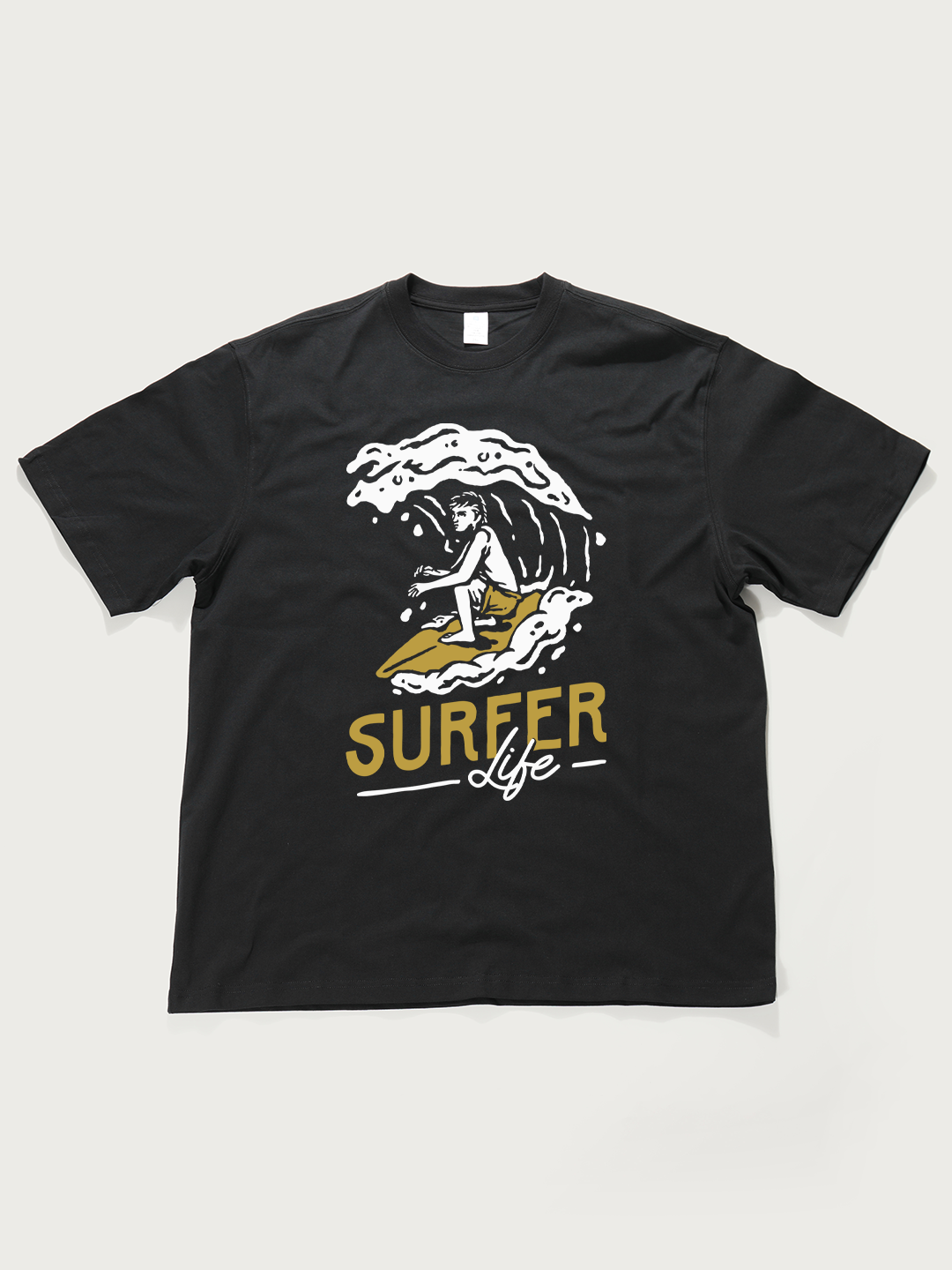 Surfer Life - Unisex Retro Cotton Short Sleeve T-Shirt
