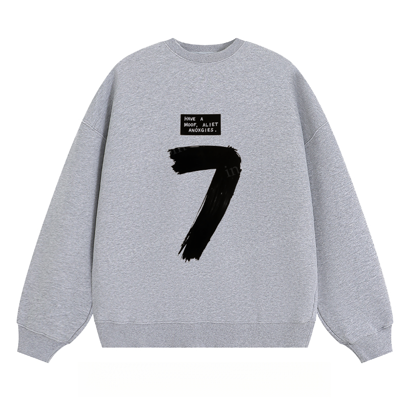 Number 7 & "Have A Moof Aliet Anoxgies" - Classic Unisex Fit Crewneck Sweatshirt