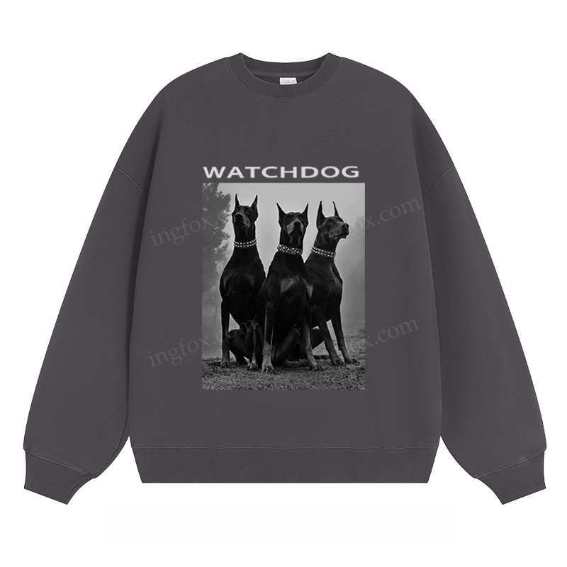 Watchdog Doberman - Classic Unisex Fit Crewneck Sweatshirt