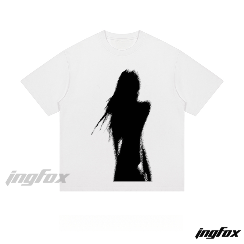 Mystery Silhouette - Loose Fit Short Sleeve T-Shirt