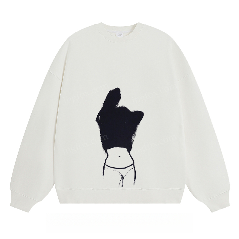 Artistic Figure Silhouette - Classic Unisex Fit Crewneck Sweatshirt