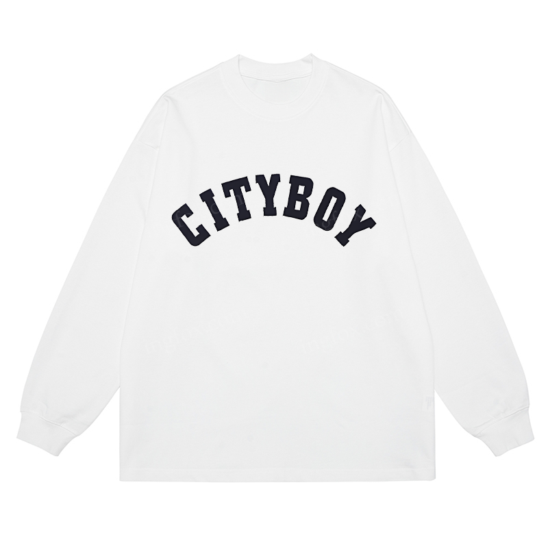 Cityboy - Classic Unisex Fit Cotton Long Sleeve Tee