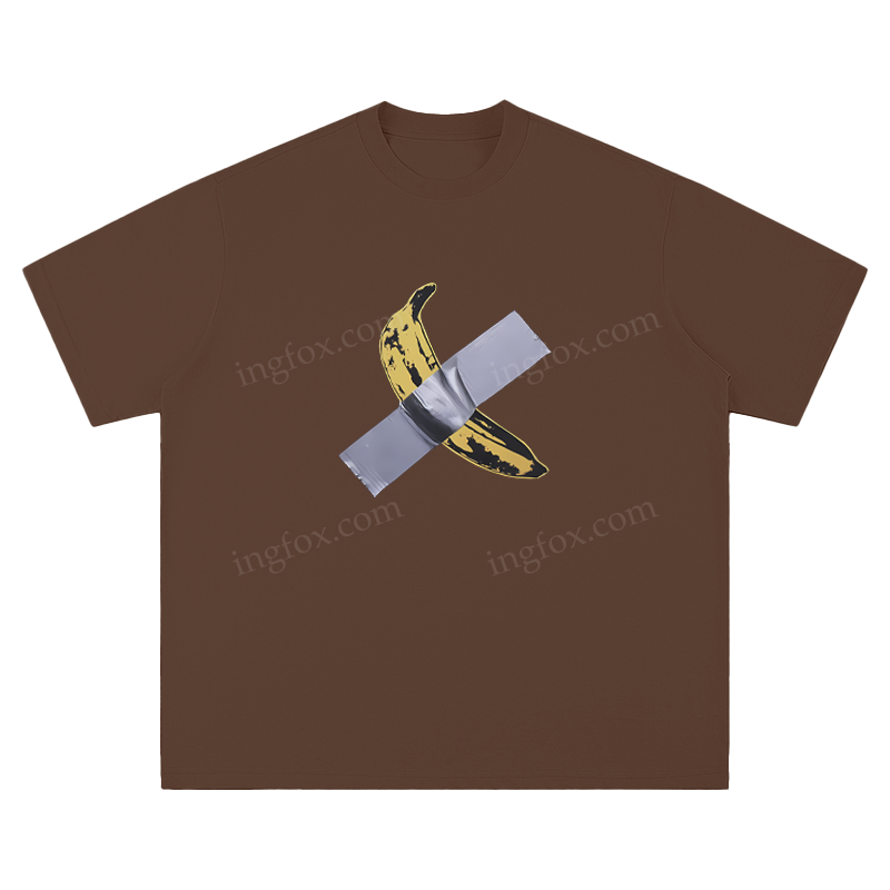 Banana Tape Graphic - Unisex Fit Short Sleeve T - Shirt