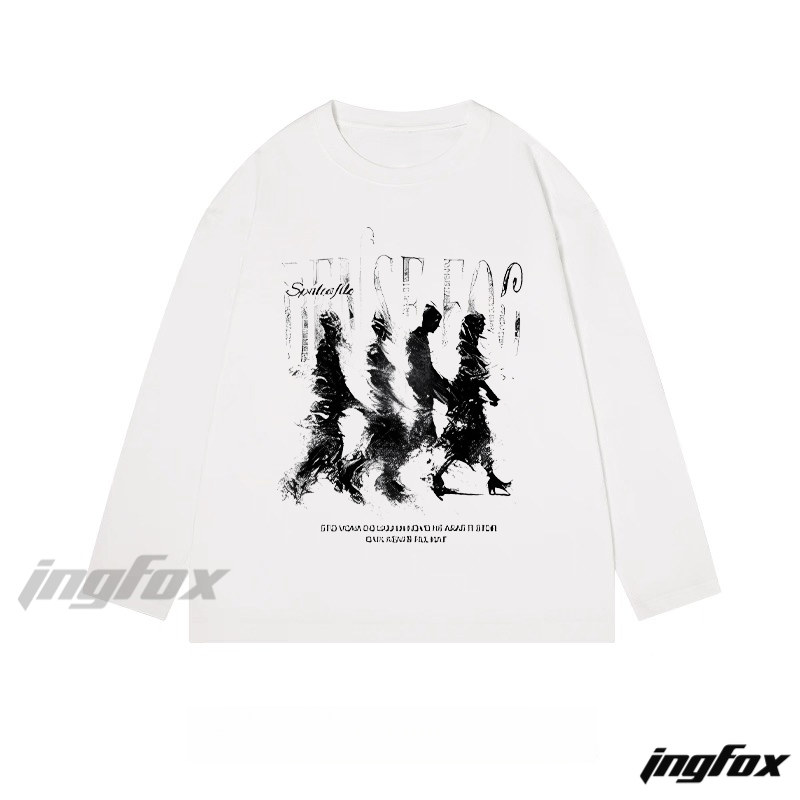 "SmileFlo" & Figure Graphic Long - Sleeve Tee