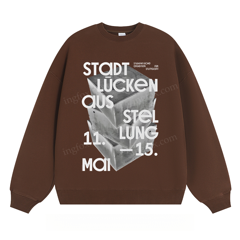 Stadt Lücken Exhibition - Classic Unisex Fit Crewneck Sweatshirt