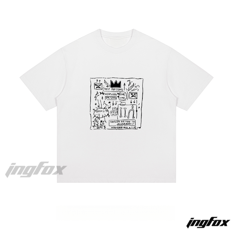 Jean - Michel Basquiat - Style Graffiti - Loose Fit Short Sleeve T-Shirt