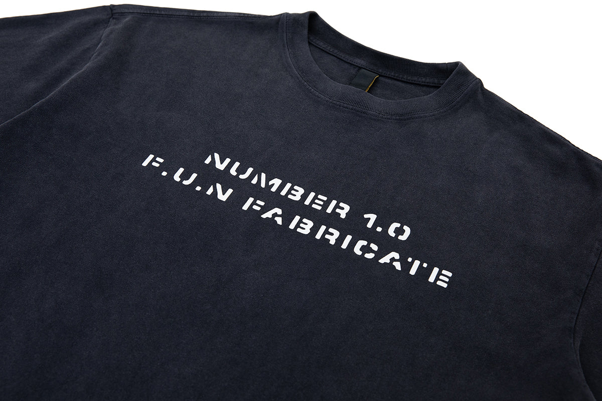 NUMBER 1.0 F.U.N FABRICATE - Short Sleeve Loose Fit T-shirt