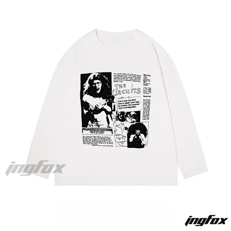 The Circuits Newspaper - Classic Cotton Long Sleeve Tee