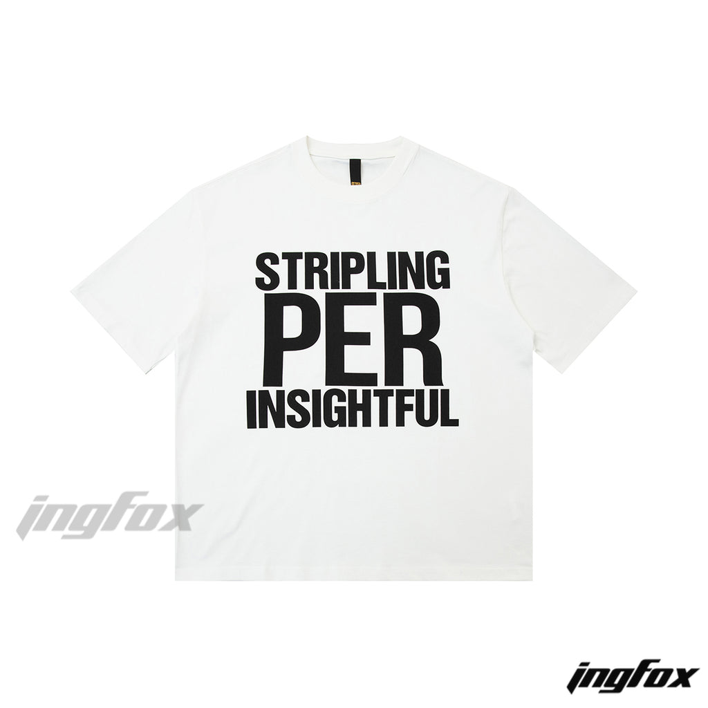 STRIPLING PER INSIGHTFUL - Short Sleeve Loose Fit T-shirt