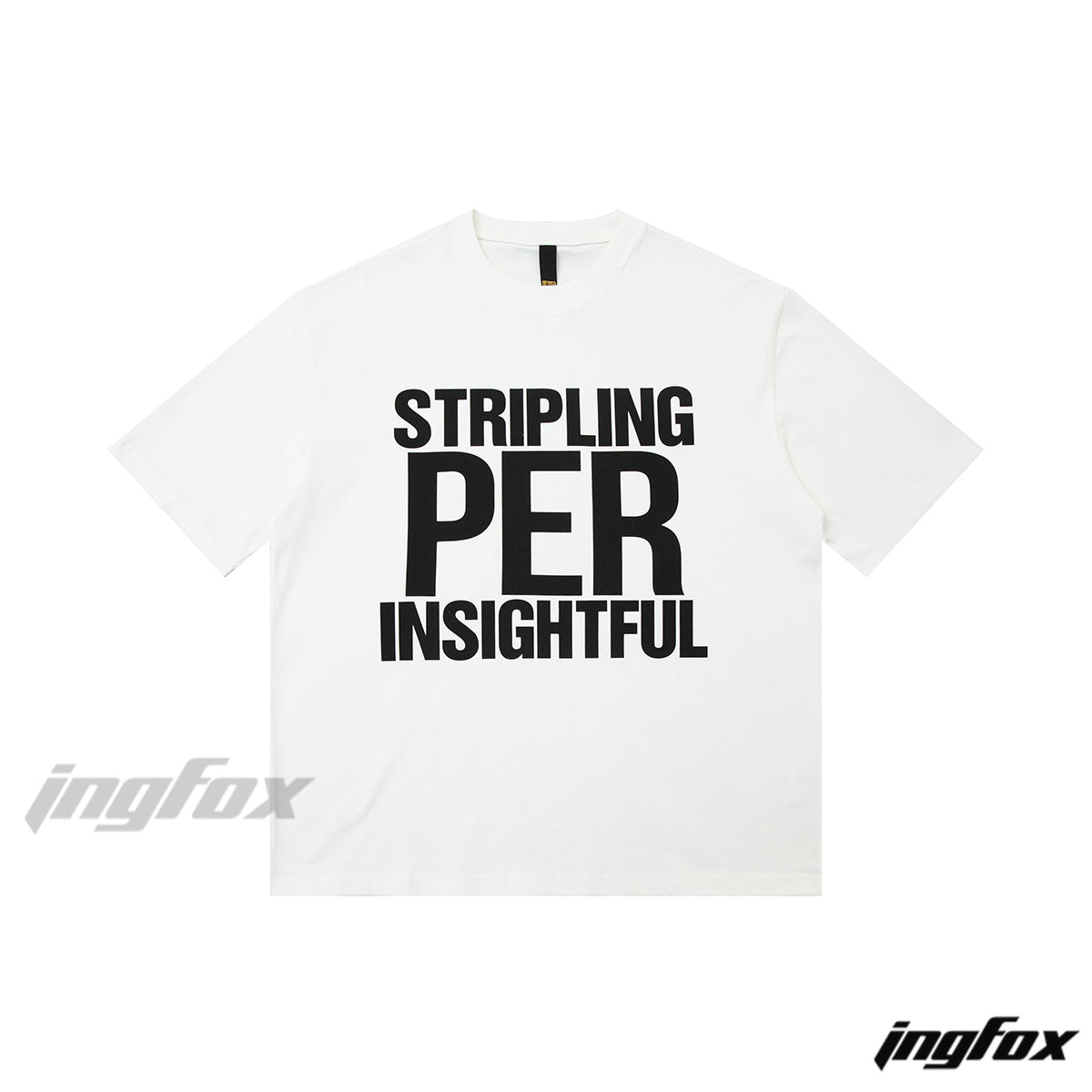 STRIPLING PER INSIGHTFUL - Short Sleeve Loose Fit T-shirt