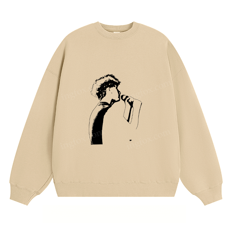 Singer Portrait - Classic Unisex Fit Crewneck Sweatshirt