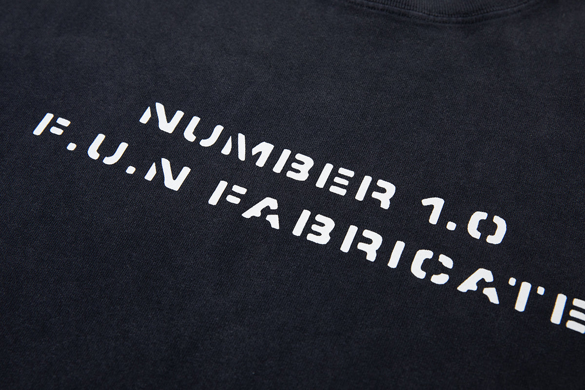 NUMBER 1.0 F.U.N FABRICATE - Short Sleeve Loose Fit T-shirt
