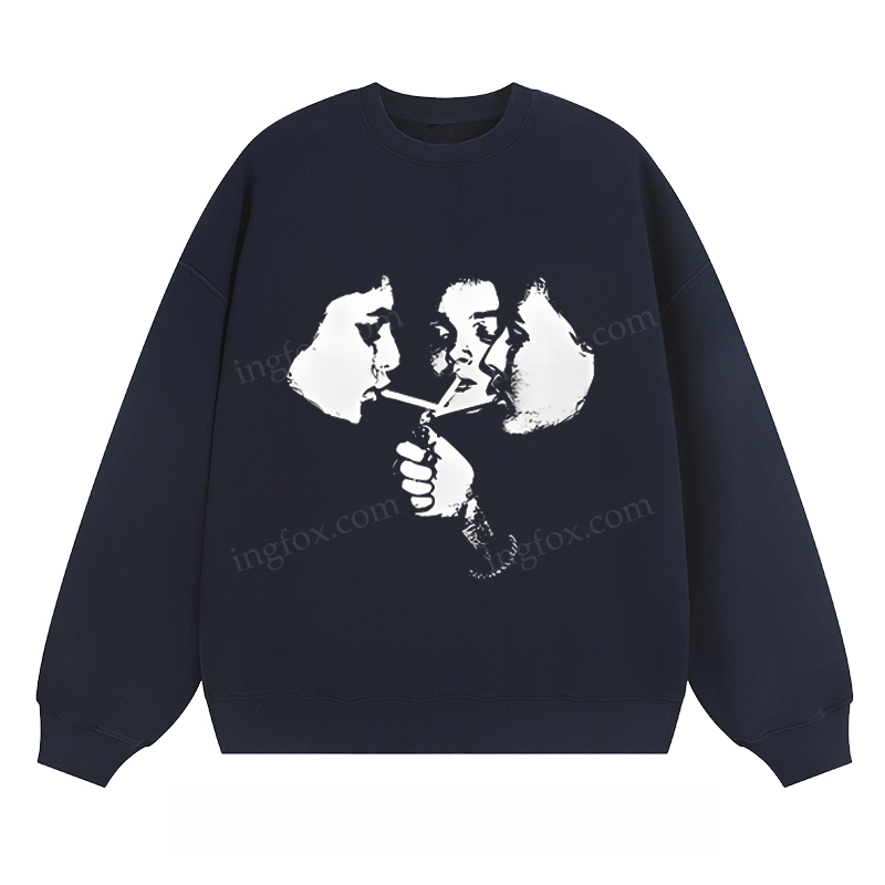 Vintage Cigarette - Sharing Classic Unisex Fit Crewneck Sweatshirt