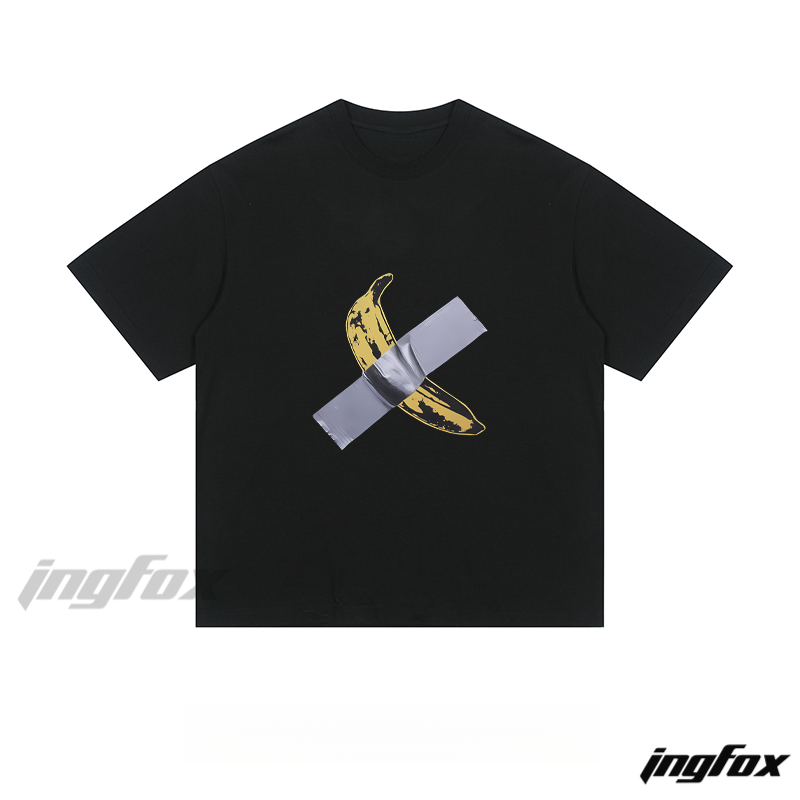 Banana & Tape Art - Loose Fit Short Sleeve T-Shirt