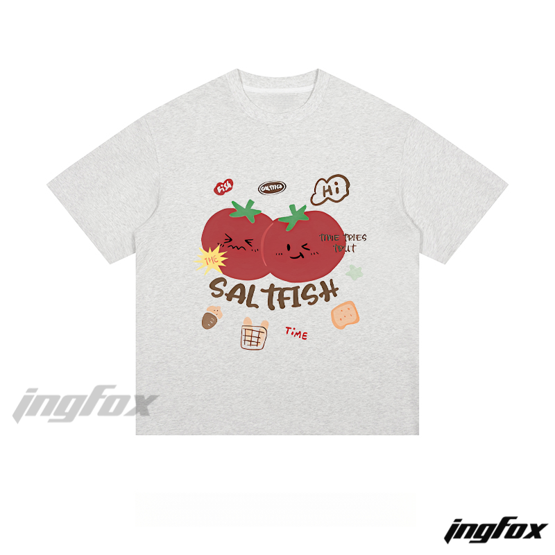 Cute Tomato Collage - Loose Fit Short Sleeve T - Shirt
