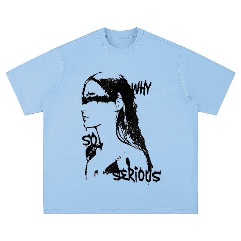 "Why So Serious" Graphic - Unisex Fit Short Sleeve T - Shirt