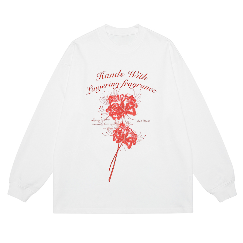 Red Spider Lily - Classic Unisex Fit Cotton Long Sleeve Tee