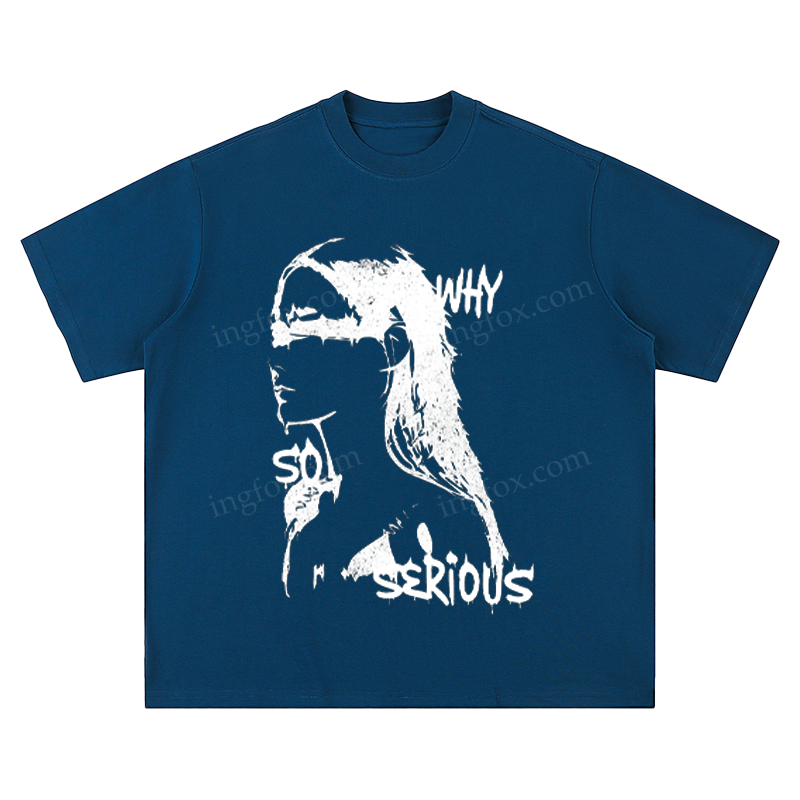 "Why So Serious" Graphic - Unisex Fit Short Sleeve T - Shirt