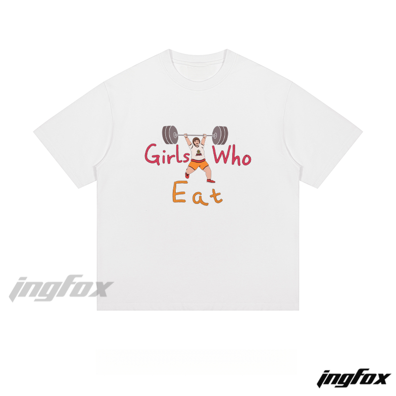 Girls Who Eat Weightlifting - Loose Fit Short Sleeve T-Shirt