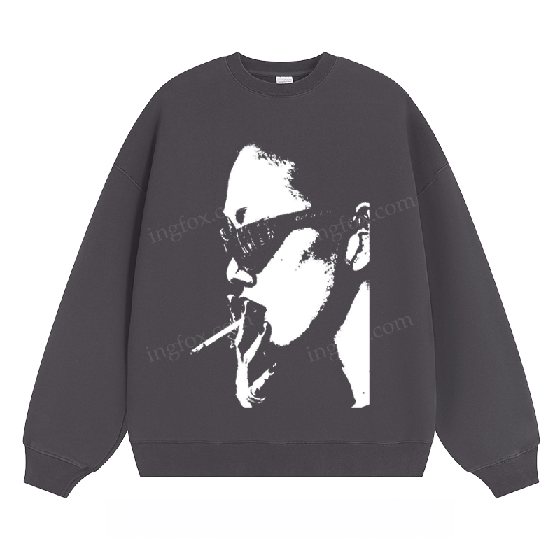 Cool Guy Graphic - Classic Unisex Fit Crewneck Sweatshirt