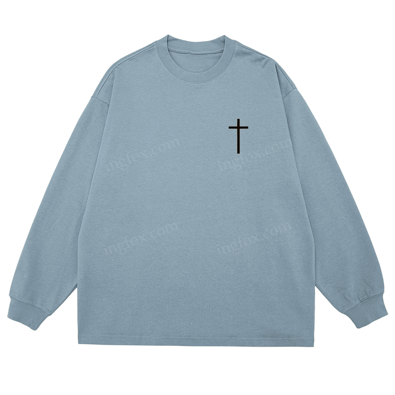 Cross - Classic Unisex Fit Cotton Long Sleeve Tee