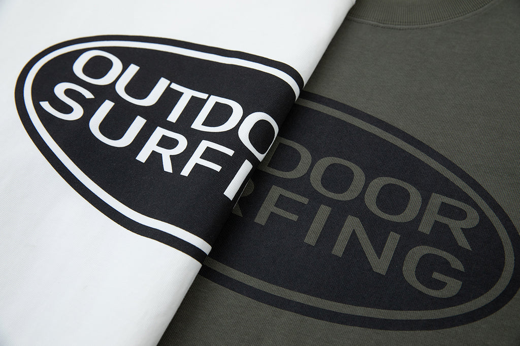 OUTDOOR SURFING - Short Sleeve Loose Fit T-shirt