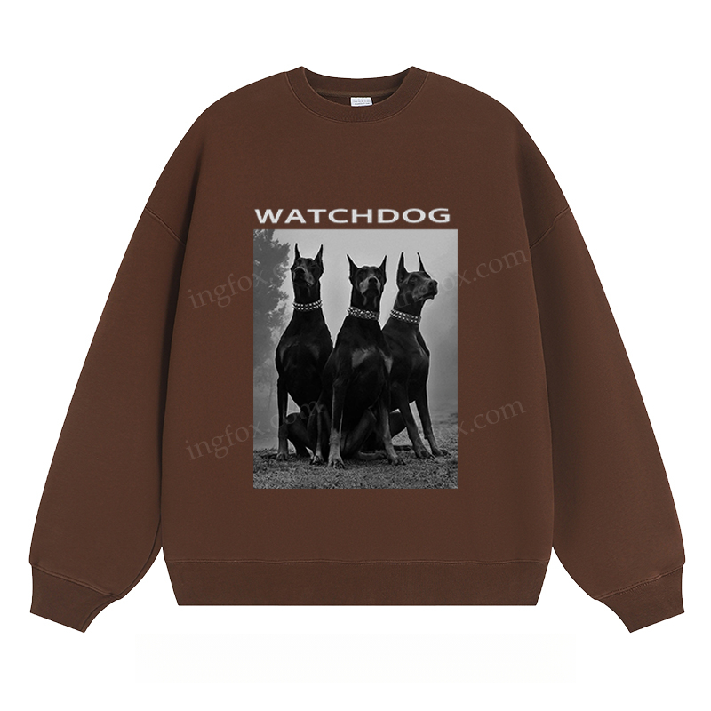 Watchdog Doberman - Classic Unisex Fit Crewneck Sweatshirt
