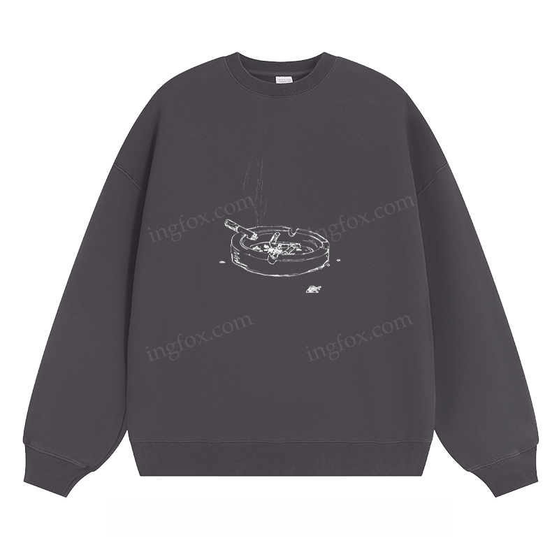 Ashtray Sketch - Classic Unisex Fit Crewneck Sweatshirt