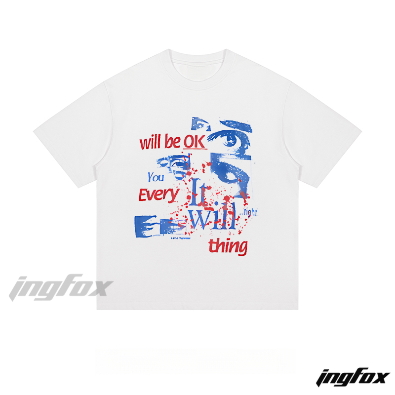 Hope Collage - Loose Fit Short Sleeve T - Shirt