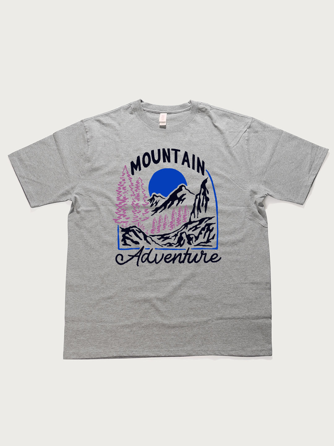Mountain Adventure - Unisex Retro Cotton Short Sleeve T-Shirt