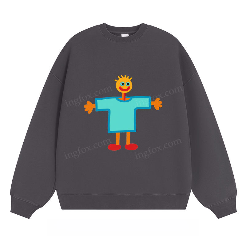 Cartoon Character - Classic Unisex Fit Crewneck Sweatshirt
