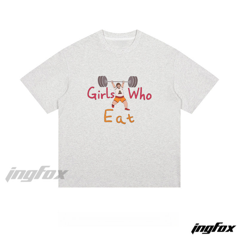 Girls Who Eat Weightlifting - Loose Fit Short Sleeve T-Shirt