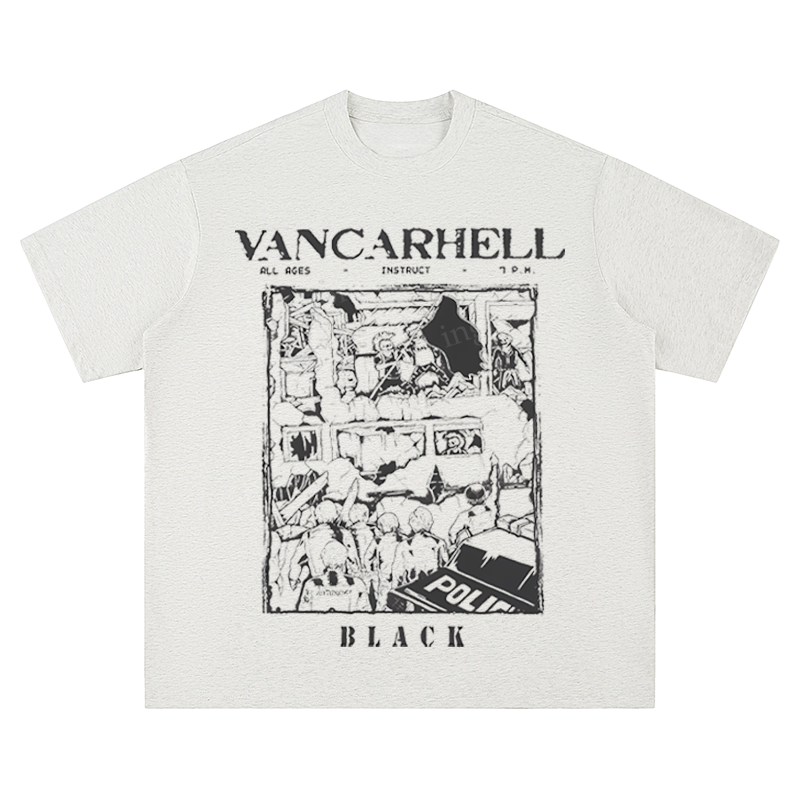 VANCARHELL Graphic - Unisex Fit Short Sleeve T - Shirt