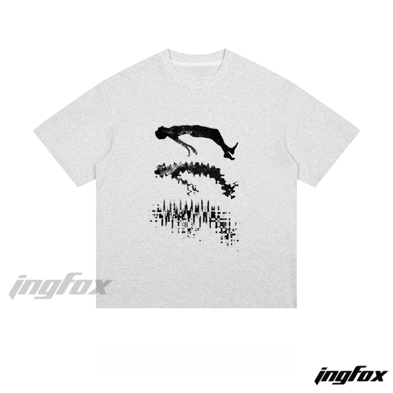 Glitch Diver - Loose Fit Short Sleeve T-Shirt