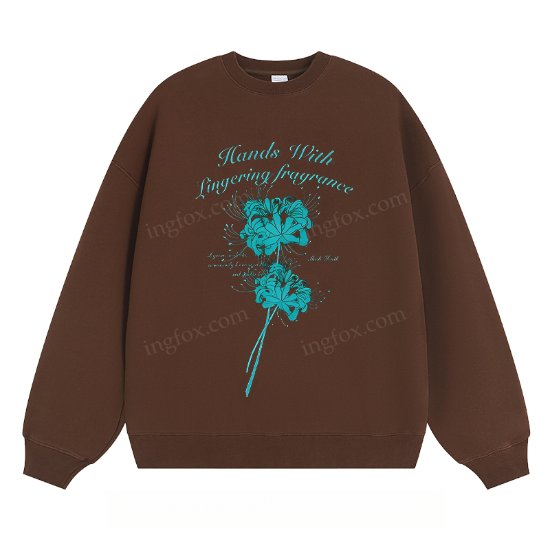 " Hands With Lingering Fragrance" - Classic Unisex Fit Crewneck Sweatshirt