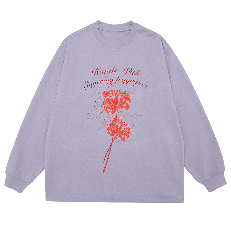 Red Spider Lily - Classic Unisex Fit Cotton Long Sleeve Tee