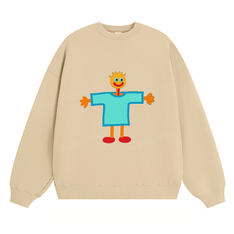 Cartoon Character - Classic Unisex Fit Crewneck Sweatshirt