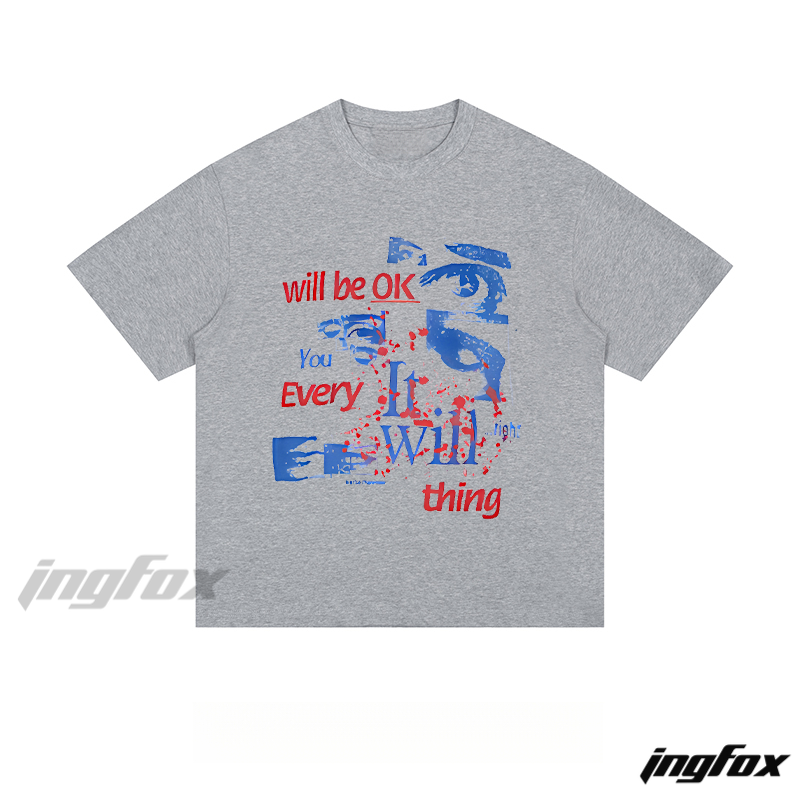 Hope Collage - Loose Fit Short Sleeve T - Shirt
