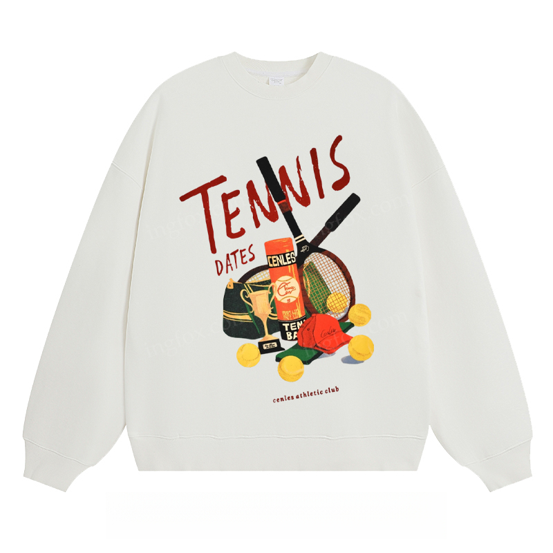 Tennis Dates - Classic Unisex Fit Crewneck Sweatshirt