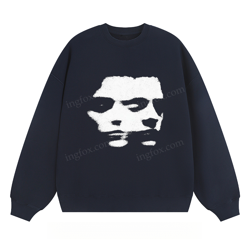 Abstract Double - Face Graphic - Classic Unisex Fit Crewneck Sweatshirt